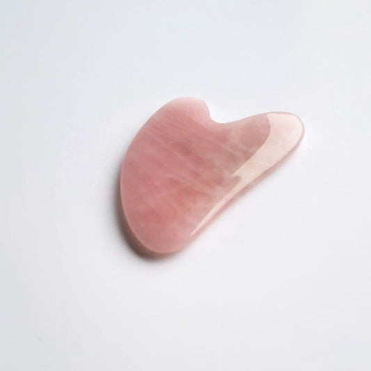 Rose Quartz Gua Sha Facial Massage Tool