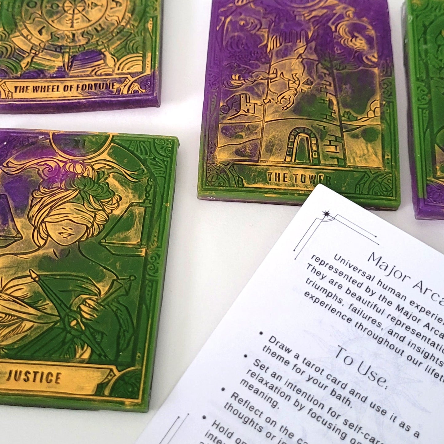 Tarot Soap Bath Card Set