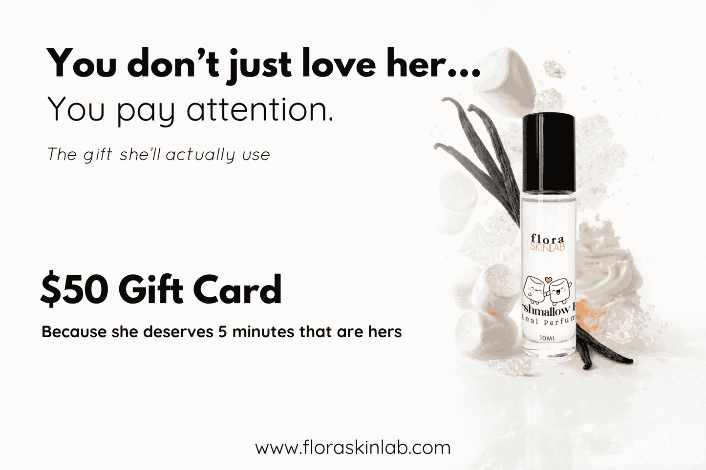 Flora Skinlab Gift Card the Perfect Gift