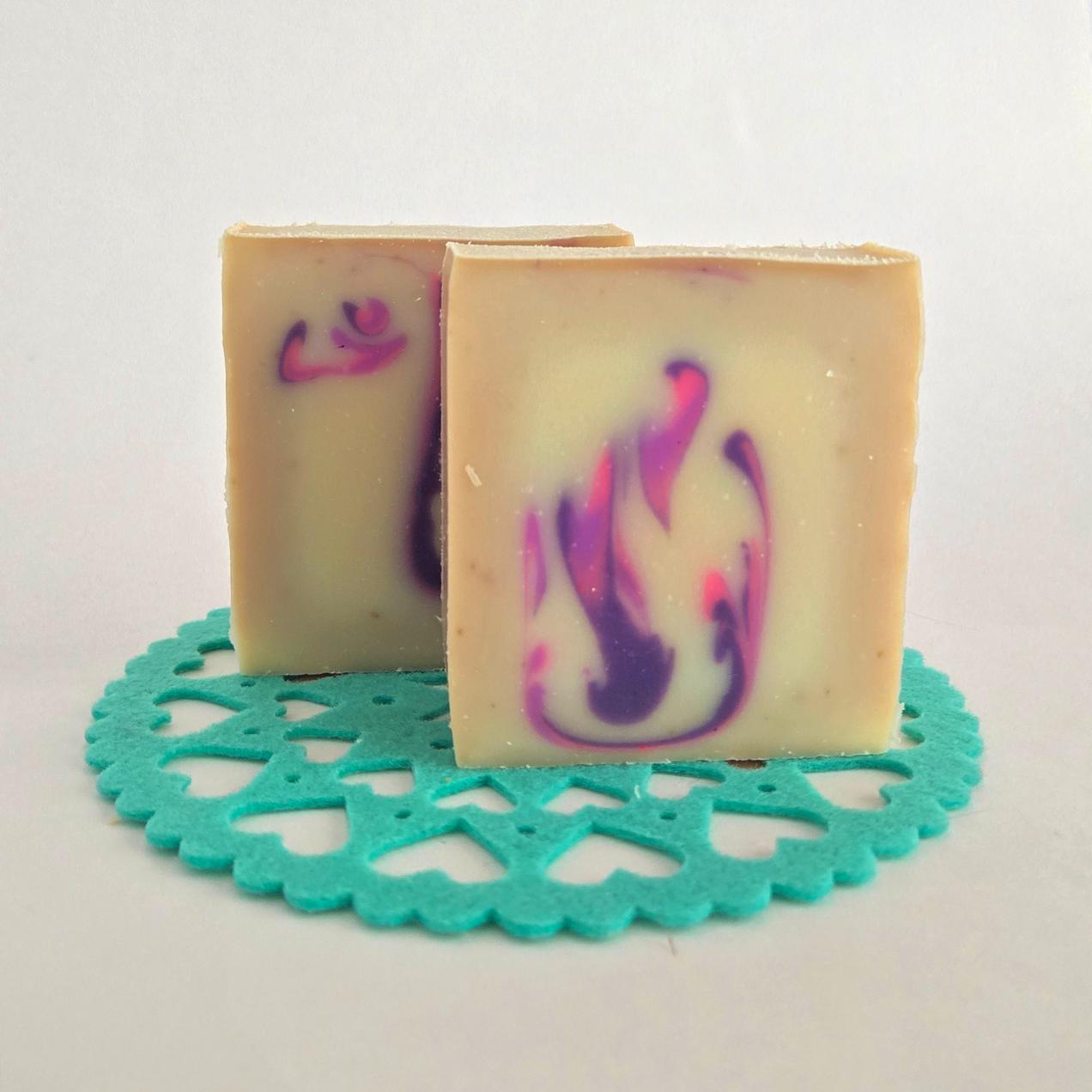 Handmade Artisan Coconut Milk Soap Luxurious and Gentle Clean for All Skin Types