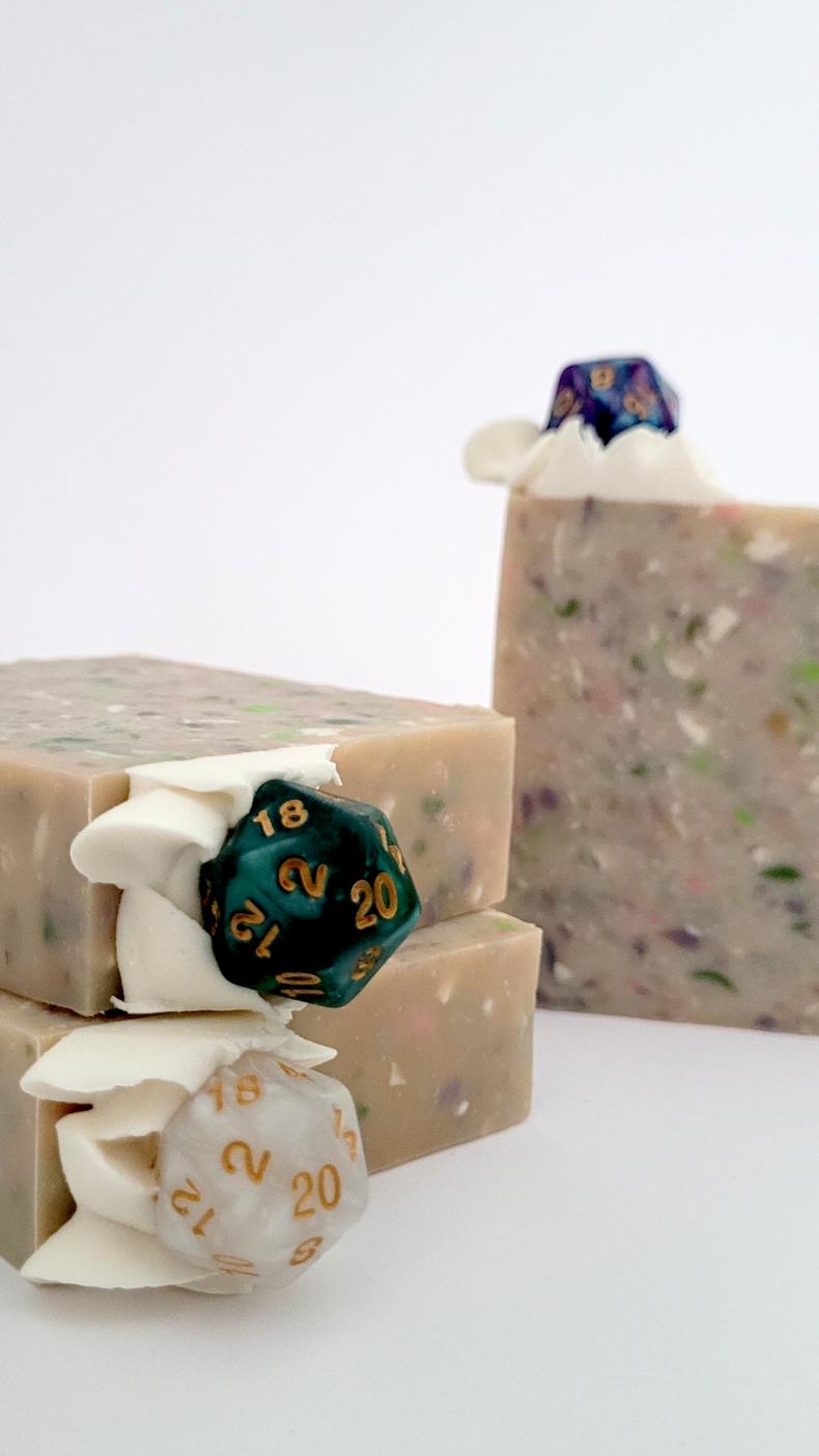 Critical Roll Soap Set: Transform Your Bath Time into an Epic Quest! Perfect for Gifts!