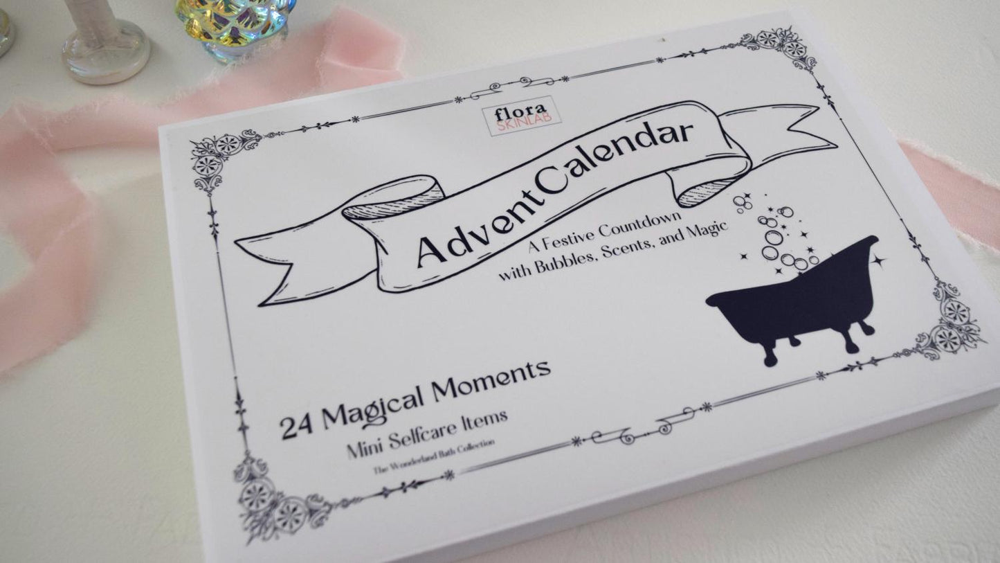 Wonderland Bath Advent Calendar A Festive Countdown with Bubbles, Scents, and Magic